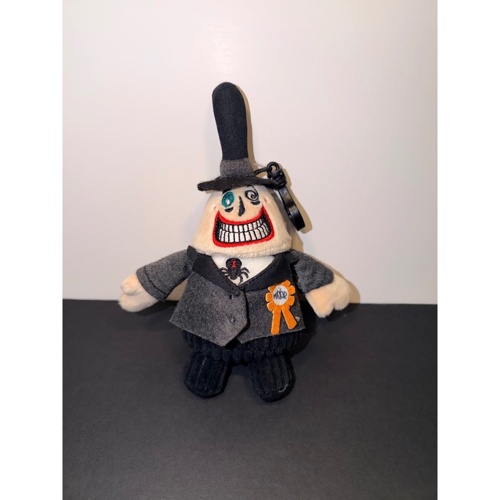 Disney Scentsy The Nightmare Before Christmas Mayor Plush Clip On Keychain 8.5"